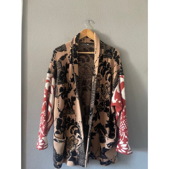 Anthropologie LOLA COCOON‎ JACKET Sweater Swing Cardigan - Picture 5 of 8